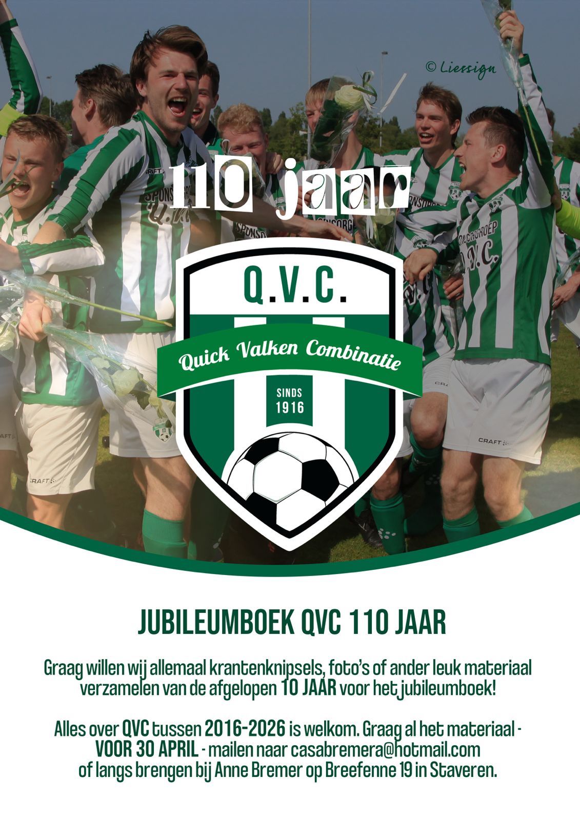Jubileumboek QVC 110 jaar